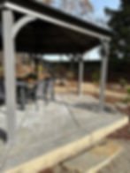 Concrete for Gazebo